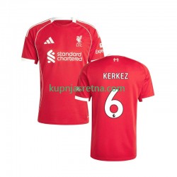 Muškarci Domaći Home Dresova Liverpool Milos Kerkez 6 2025-2026 Kratkih Rukava