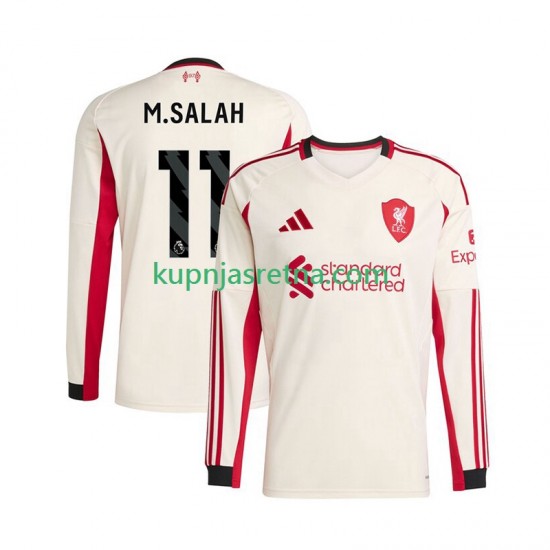 Muškarci Gostujući Away Dresova Liverpool Mohamed Salah 11 2025-2026 Dugim Rukavima