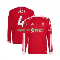 Muškarci Domaći Home Dresova Liverpool Virgil van Dijk 4 2025-2026 Dugim Rukavima