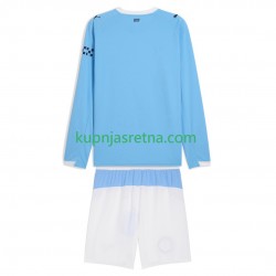 Dječja Domaći Home Dresova Manchester City 2025-2026 Dugim Rukavima
