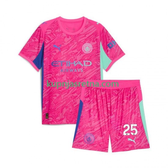 Dječja Gostujući Away Golmanski Dresova Manchester City Gianluigi Donnarumma 25 2025-2026 Kratkih Rukava