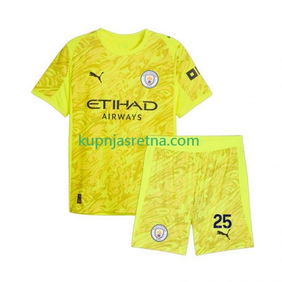 Dječja Treći Golmanski Dresova Manchester City Gianluigi Donnarumma 25 2025-2026 Kratkih Rukava