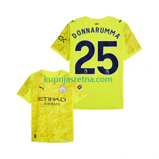 Muškarci Treći Golmanski Dresova Manchester City Gianluigi Donnarumma 25 2025-2026 Kratkih Rukava