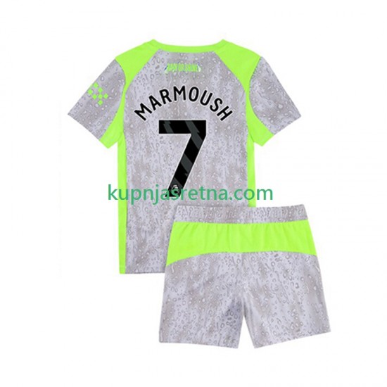 Dječja Treći Dresova Manchester City Omar Marmoush 7 2025-2026 Kratkih Rukava