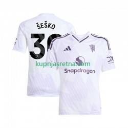 Muškarci Gostujući Away Dresova Manchester United Benjamin Sesko 30 2025-2026 Kratkih Rukava