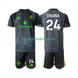 Dječja Gostujući Away Golmanski Dresova Manchester United Andre Onana 24 2025-2026 Kratkih Rukava