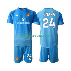 Dječja Domaći Home Golmanski Dresova Manchester United Andre Onana 24 2025-2026 Kratkih Rukava