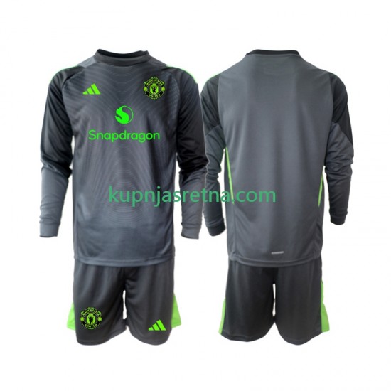 Dječja Gostujući Away Golmanski Dresova Manchester United 2025-2026 Dugim Rukavima