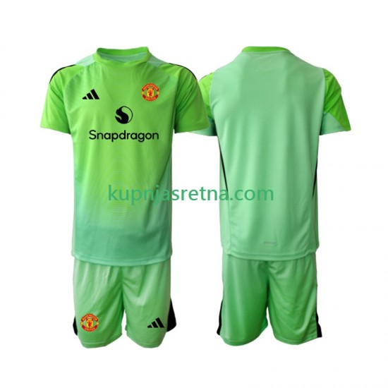Dječja Četvrti Golmanski Dresova Manchester United 2025-2026 Kratkih Rukava