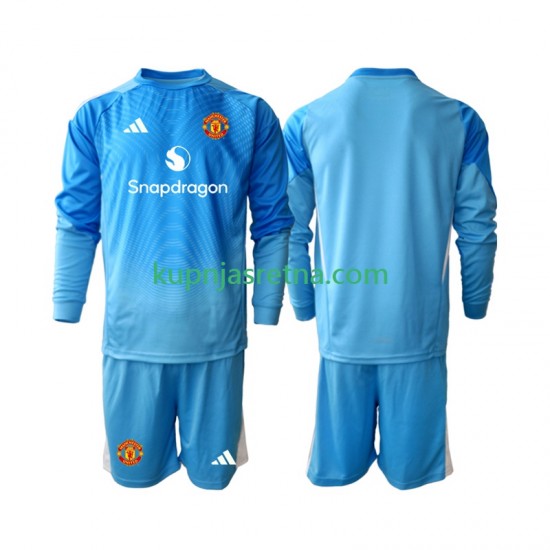 Dječja Domaći Home Golmanski Dresova Manchester United 2025-2026 Dugim Rukavima