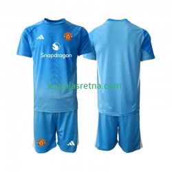 Dječja Domaći Home Golmanski Dresova Manchester United 2025-2026 Kratkih Rukava