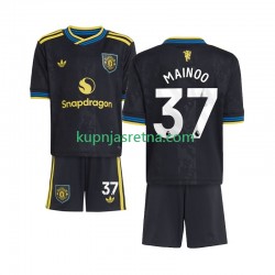 Dječja Treći Dresova Manchester United Kobbie Mainoo 37 2025-2026 Kratkih Rukava