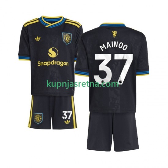 Dječja Treći Dresova Manchester United Kobbie Mainoo 37 2025-2026 Kratkih Rukava