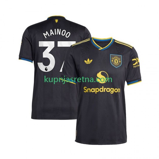 Muškarci Treći Dresova Manchester United Kobbie Mainoo 37 2025-2026 Kratkih Rukava