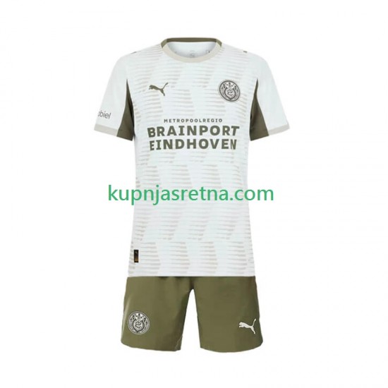 Dječja Treći Dresova PSV Eindhoven 2025-2026 Kratkih Rukava
