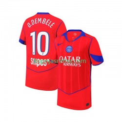 Muškarci Treći Dresova Paris Saint-Germain Ousmane Dembele 10 2025-2026 Kratkih Rukava Muškarci Treći Dresova Paris Saint-Germain Ousmane Dembele 10 2025-2026 Kratkih Rukava