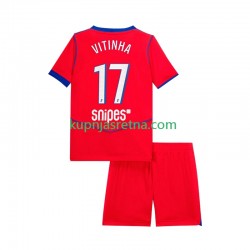 Dječja Treći Dresova Paris Saint-Germain Vitinha 17 2025-2026 Kratkih Rukava Dječja Treći Dresova Paris Saint-Germain Vitinha 17 2025-2026 Kratkih Rukava