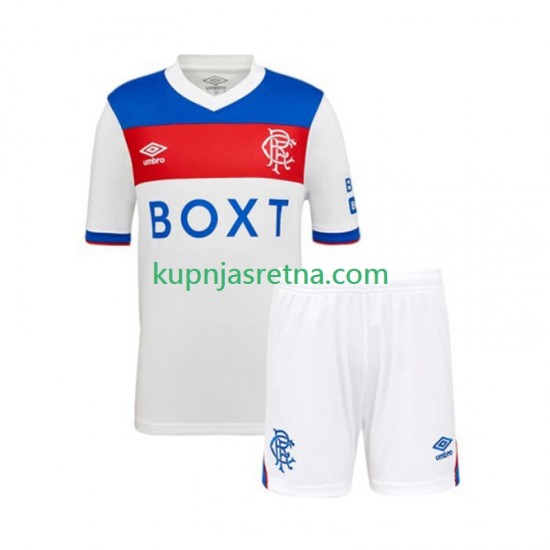 Dječja Gostujući Away Dresova Rangers 2025-2026 Kratkih Rukava