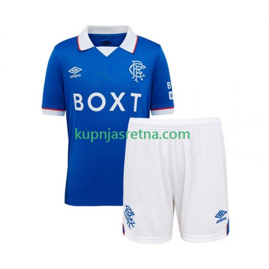 Dječja Domaći Home Dresova Rangers 2025-2026 Kratkih Rukava