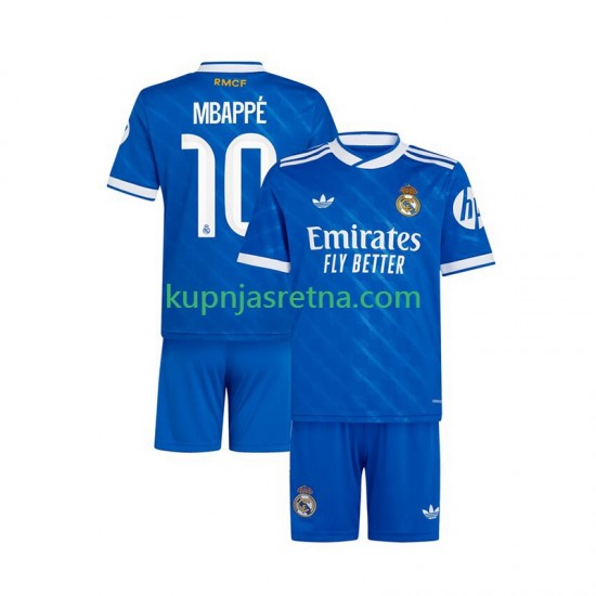 Dječja Treći Dresova Real Madrid Kylian Mbappe 10 2025-2026 Kratkih Rukava