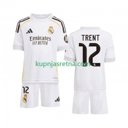 Dječja Domaći Home Dresova Real Madrid Trent Alexander-Arnold 12 2025-2026 Kratkih Rukava Dječja Domaći Home Dresova Real Madrid Trent Alexander-Arnold 12 2025-2026 Kratkih Rukava