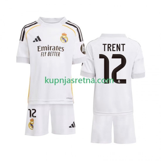 Dječja Domaći Home Dresova Real Madrid Trent Alexander-Arnold 12 2025-2026 Kratkih Rukava
