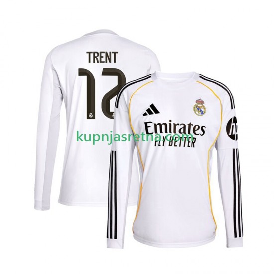 Muškarci Domaći Home Dresova Real Madrid Trent Alexander-Arnold 12 2025-2026 Dugim Rukavima