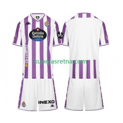 Dječja Domaći Home Dresova Real Valladolid 2025-2026 Kratkih Rukava