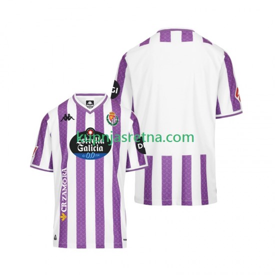 Muškarci Domaći Home Dresova Real Valladolid 2025-2026 Kratkih Rukava