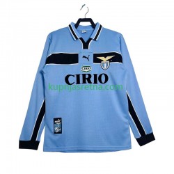 Muškarci Domaći Home Dresova SS Lazio Retro 1998 1999 Dugim Rukavima