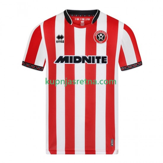Muškarci Domaći Home Dresova Sheffield United 2025-2026 Kratkih Rukava