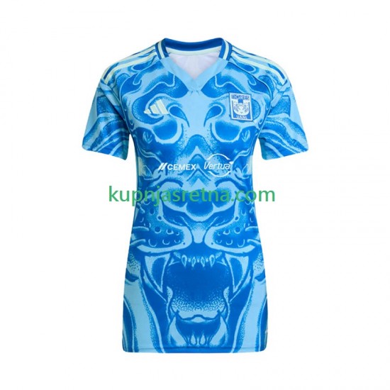 Žene Gostujući Away Dresova Tigres UANL 2025-2026 Kratkih Rukava