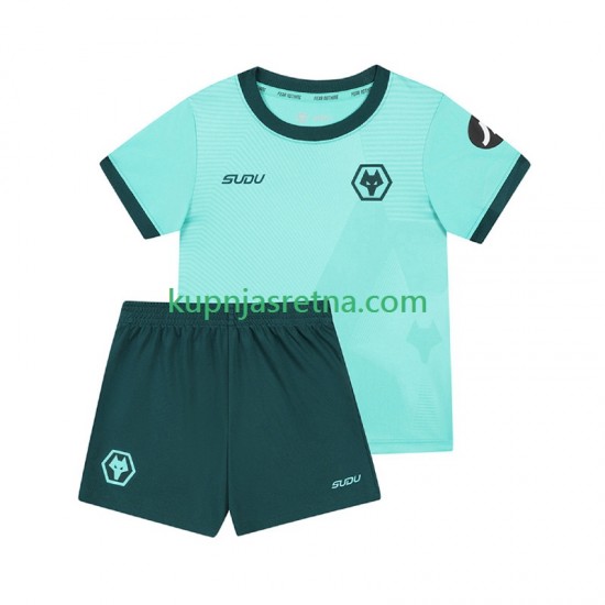 Dječja Gostujući Away Dresova Wolverhampton Wanderers 2025-2026 Kratkih Rukava