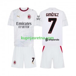 Dječja Gostujući Away Dresova AC Milan Gimenez 7 2026-2027 Kratkih Rukava