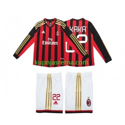 Dječja Domaći Home Dresova AC Milan Kaka 22 Retro 2013 2014 Dugim Rukavima Dječja Domaći Home Dresova AC Milan Kaka 22 Retro 2013 2014 Dugim Rukavima