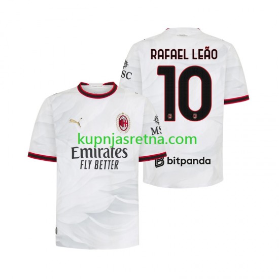 Muškarci Gostujući Away Dresova AC Milan Rafael Leao 10 2026-2027 Kratkih Rukava