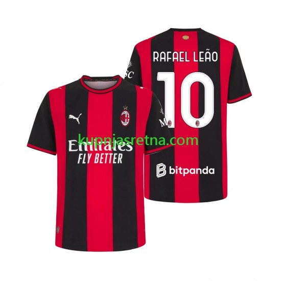 Muškarci Domaći Home Dresova AC Milan Rafael Leao 10 2026-2027 Kratkih Rukava