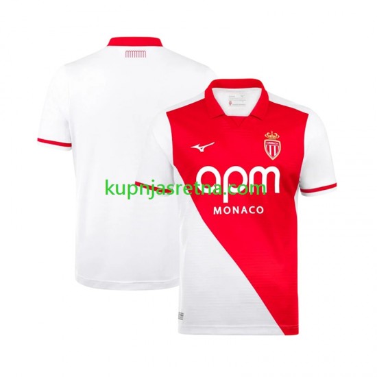 Muškarci Domaći Home Dresova AS Monaco 2026-2027 Kratkih Rukava