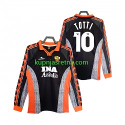 Muškarci Treći Dresova Roma Totti 10 Retro 1998 1999 Dugim Rukavima