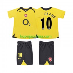 Dječja Gostujući Away Dresova Arsenal BERGKAMP 10 Retro 2005 2006 Kratkih Rukava