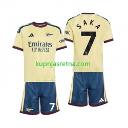 Dječja Treći Dresova Arsenal Bukayo Saka 7 2026-2027 Kratkih Rukava