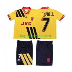 Dječja Gostujući Away Dresova Arsenal CAMPBELL 7 Retro 1993 1994 Kratkih Rukava