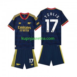 Dječja Gostujući Away Dresova Arsenal Christos Tzolis 17 2026-2027 Kratkih Rukava