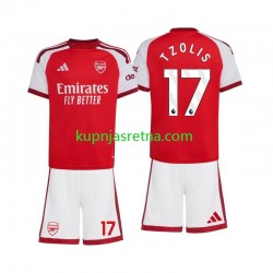 Dječja Domaći Home Dresova Arsenal Christos Tzolis 17 2026-2027 Kratkih Rukava Dječja Domaći Home Dresova Arsenal Christos Tzolis 17 2026-2027 Kratkih Rukava