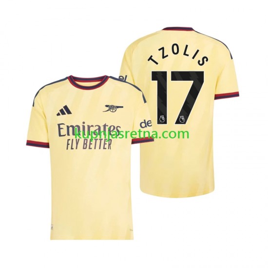 Muškarci Treći Dresova Arsenal Christos Tzolis 17 2026-2027 Kratkih Rukava