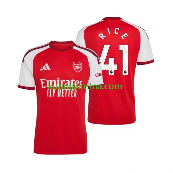 Muškarci Domaći Home Dresova Arsenal Declan Rice 41 2026-2027 Kratkih Rukava