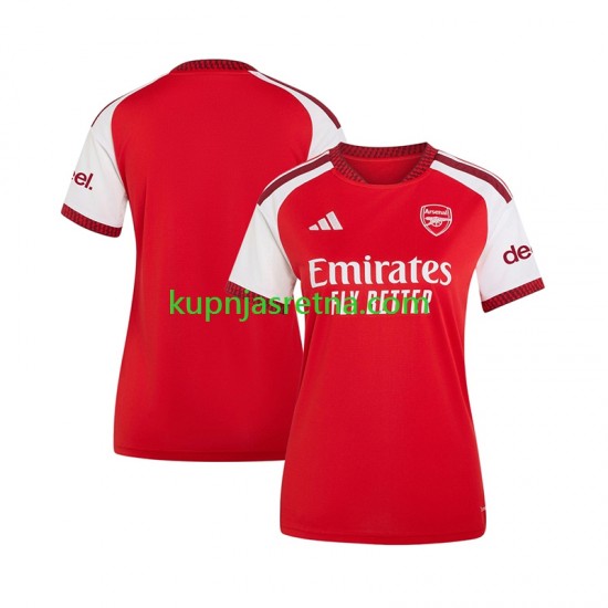 Žene Domaći Home Dresova Arsenal 2026-2027 Kratkih Rukava