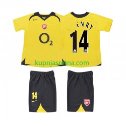 Dječja Gostujući Away Dresova Arsenal Thierry Henry 14 Retro 2005 2006 Kratkih Rukava