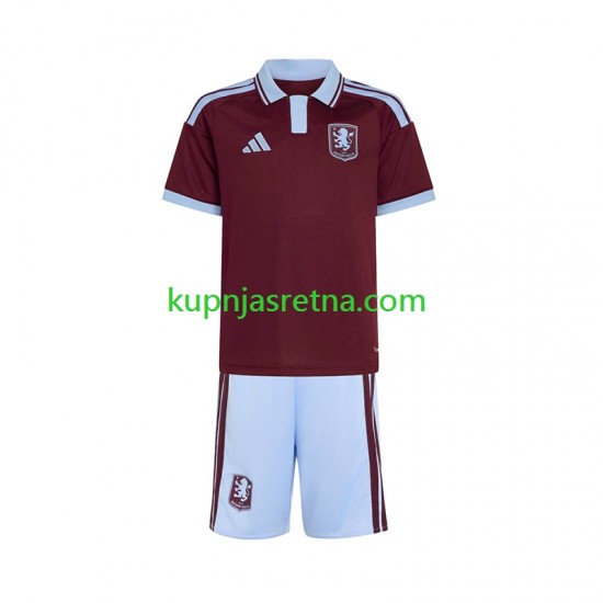 Dječja Domaći Home Dresova Aston Villa 2026-2027 Kratkih Rukava