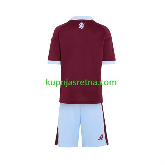 Dječja Domaći Home Dresova Aston Villa 2026-2027 Kratkih Rukava